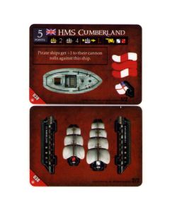 POTCC 038 HMS Cumberland 2 Cards