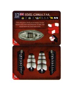 POTCC 039 HMS Gibraltar 2 Cards