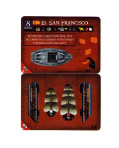POTCC 055 El San Francisco 2 Cards