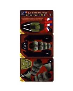 POTCC 066 La Ville de Paris 3 Cards