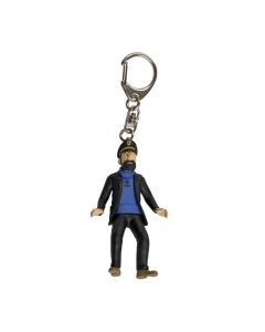 Tintin PVC Key Ring Big 42425 Haddock Au Rallye 9cm