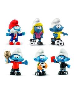 Schleich Puffi 2018 Calciatori 2.0804 a 2.0809 Serie Completa