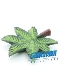 E.S.S.L. Soprammobili Ceramica Rasta Rastaman Marijuana - 5180 Portacenere Foglia