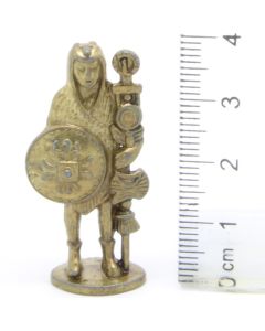 Ferrero Kinder Ü-Ei Soldatini Metallfiguren Romer - 4 40mm Messing