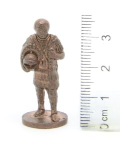 Ferrero Kinder Ü-Ei Soldatini Metallfiguren Romer - B10 35mm Kupfer Dark