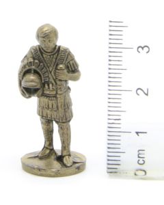 Ferrero Kinder Ü-Ei Soldatini Metallfiguren Romer - B10 35mm Messing