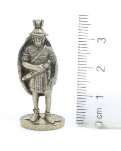 Ferrero Kinder Ü-Ei Soldatini Metallfiguren Romer - B11 35mm Messing Eisen