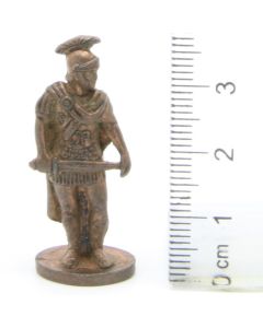 Ferrero Kinder Ü-Ei Soldatini Metallfiguren Romer - B7 35mm Kupfer Dark