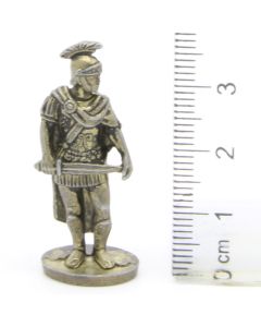 Ferrero Kinder Ü-Ei Soldatini Metallfiguren Romer - B7 35mm Messing Eisen