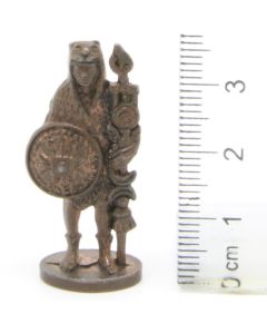 Ferrero Kinder Ü-Ei Soldatini Metallfiguren Romer - B9 35mm Kupfer Dark