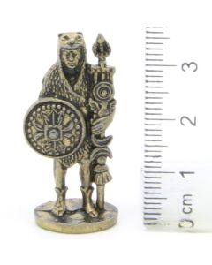 Ferrero Kinder Ü-Ei Soldatini Metallfiguren Romer - B9 35mm Messing