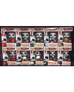 Funko Pop Asia 101 - 110 Kung Fu Panda - Complete Sat