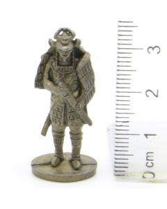 Ferrero Kinder Ü-Ei Soldatini Metallfiguren Samurai 1150 1600 - G38 35mm Messing Eisen