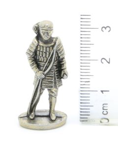 Ferrero Kinder Ü-Ei Soldatini Metallfiguren Samurai 1150 1600 - G42 35mm Messing Eisen