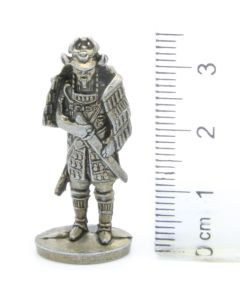 Ferrero Kinder Ü-Ei Soldatini Metallfiguren Samurai 1150 1600 - H43 35mm Messing Eisen