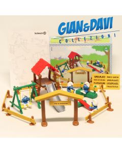 Smurfs Puffi Schtroumpf Schleich 4.0713 Playground Playset in Box1 A