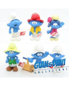 Schleich Puffi 2022 Classici 2.0833 a 2.0838 Serie Completa