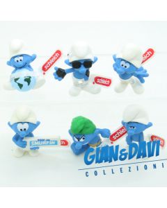 Schleich Puffi 2023 Ambasciatori Sostenibili ONU 2.0839 a 2.0844 Serie Completa