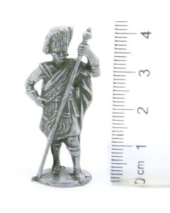 Ferrero Kinder Ü-Ei Soldatini Metallfiguren Schotten 1850 1908 - 4 40mm Eisen Dark