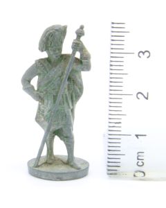 Ferrero Kinder Ü-Ei Soldatini Metallfiguren Schotten 1850 1908 - F34 35mm Eisen Green