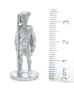 Ferrero Kinder Ü-Ei Soldatini Metallfiguren Schotten 1850 1908 - F36 35mm Eisen Light