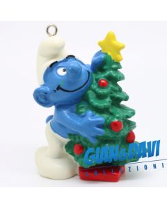 The Smurfs Schleich 5.1901 Christmas Tree GCHCE81 3A (A)