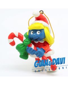 The Smurfs Schleich 5.1912 Smurfette with Candy Cane PO82 (A)