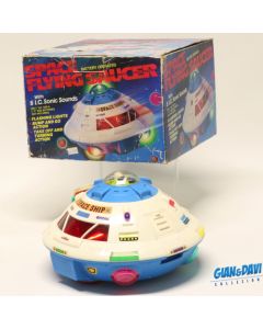 SH Space Flying Saucer With 5 I.C. - Sonic Sounds with Box