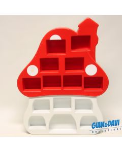 SM_AR_EX 4.0850 Setzkasten Schlumpf Pilzhaus A