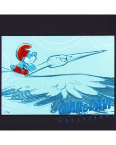 SM_AR_PC 2012 Sketch Cicogne and Papa Smurf