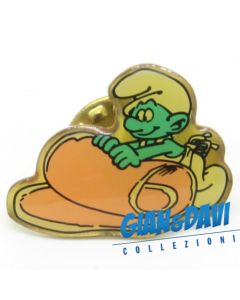 SM_PIN_M Ter Beke 1992 - Smurf Rolling Sausage