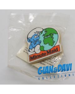 SM_PIN_WO 1992 Minute Maid Smurf World Envelope