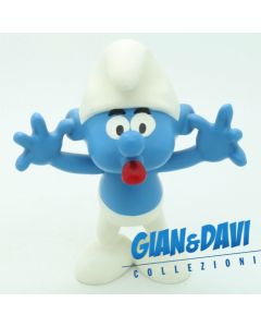 SM_RS_PSY Plastoy Grimacing Smurf Senza Scatola