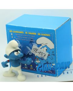 SM_RS_PSY Plastoy Hefty Smurf con Scatola Blu