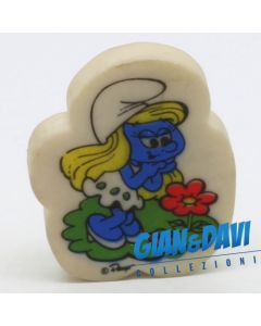 SM_ST_GO W Rubber Eraser Smurfette