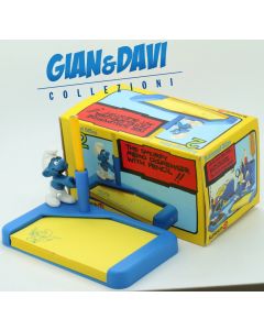 Smurfs Puffi Schlümpfe Schtroumpf Schleich Smurf Office 53102 in Box