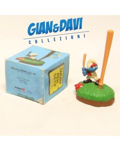Smurfs Puffi Schlümpfe Schtroumpf Schleich Smurf Pen Set 7908 Baseball Wallace