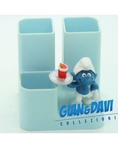 SM_ST_OS Porta Penne Triplo 20162 Azzurro