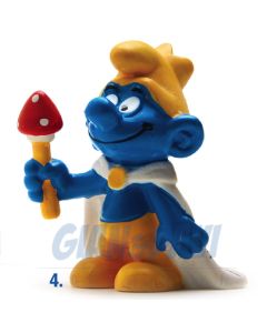 2.0074 20074 King Smurf Puffo Re 4A