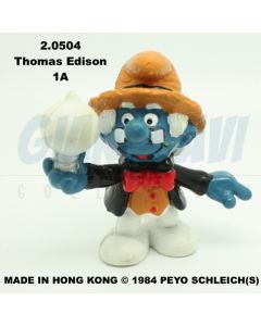 2.0504 20504 Historical Thomas Edison Smurf Puffo Puffi Storici 1A