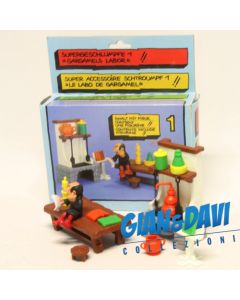 Smurfs Puffi Schtroumpf Schleich 4.0601 Gargamel's Lab Lab. Gargamella 1A BOX A