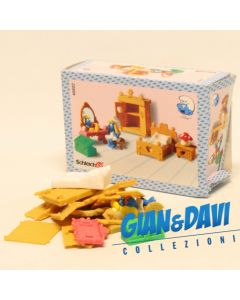 Smurfs Puffi Schtroumpf Schleich 4.0602 Camera di Puffetta Box Head C