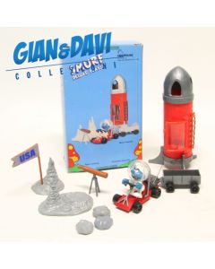 Smurfs Puffi Schlümpfe Schtroumpf Schleich 40604 4.0604 Moonset Box Applause A