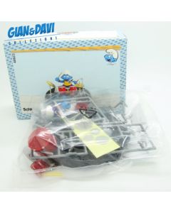 Smurfs Puffi Schtroumpf Schleich 40623 4.0623 Drum Playset Batteria 1A Lucido A