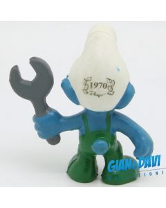 Smurfs Promotional Jubilee 1970 Mechanic B
