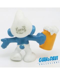 Smurfs Promotional Jubilee 1974 Beer C