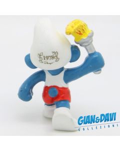 Smurfs Promotional Jubilee 1978 Torchbearer A