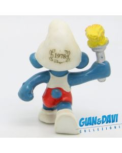 Smurfs Promotional Jubilee 1978 Torchbearer C