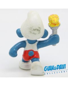 Smurfs Promotional Jubilee 1978 Torchbearer D