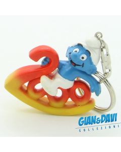 Smurfs Promotional Jubilee 2000 Special Keyring